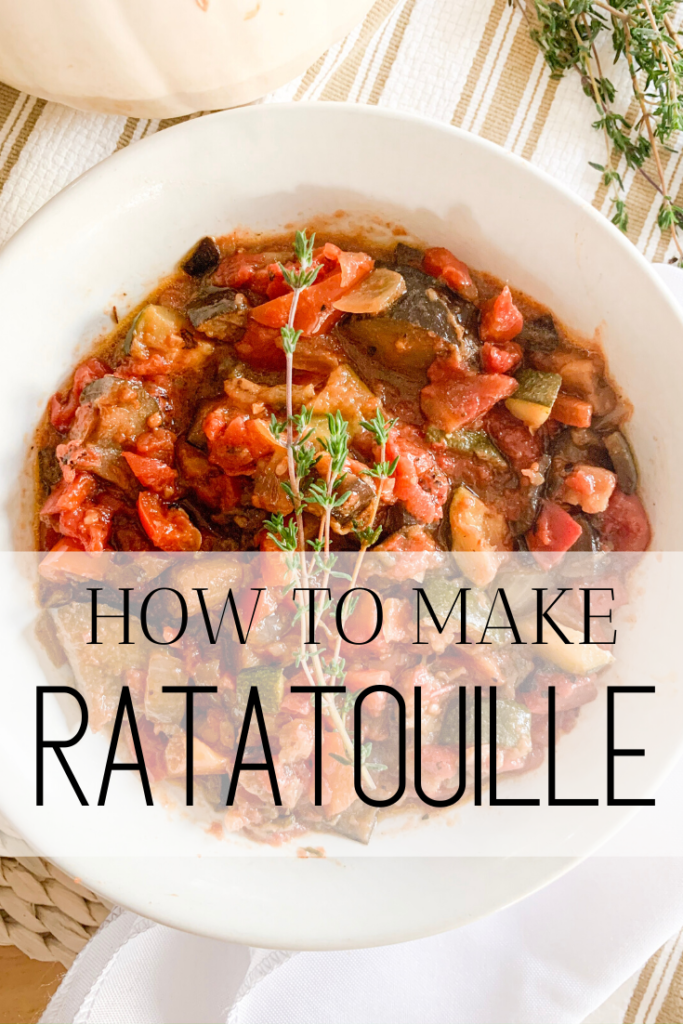 whats in ratatouille