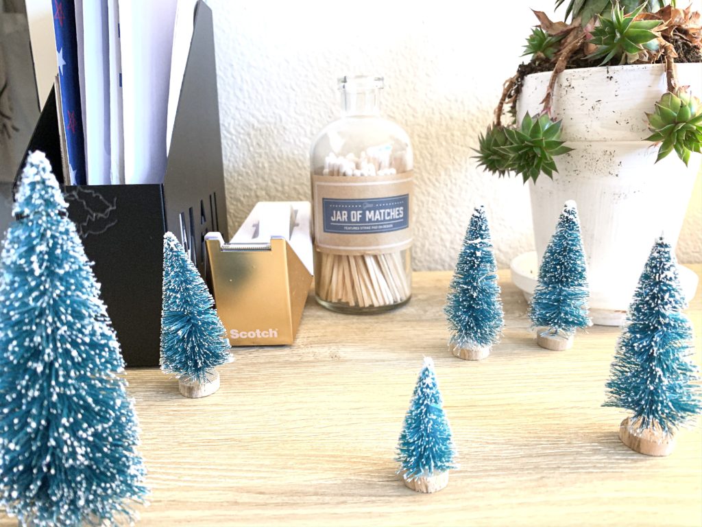 farmhouse office scandinavian christmas DIY christmas decor office christmas decor ideas simple farmhouse christmas decor home decor home office decor