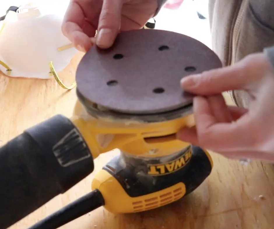 how to use a dewalt handheld circular sander
