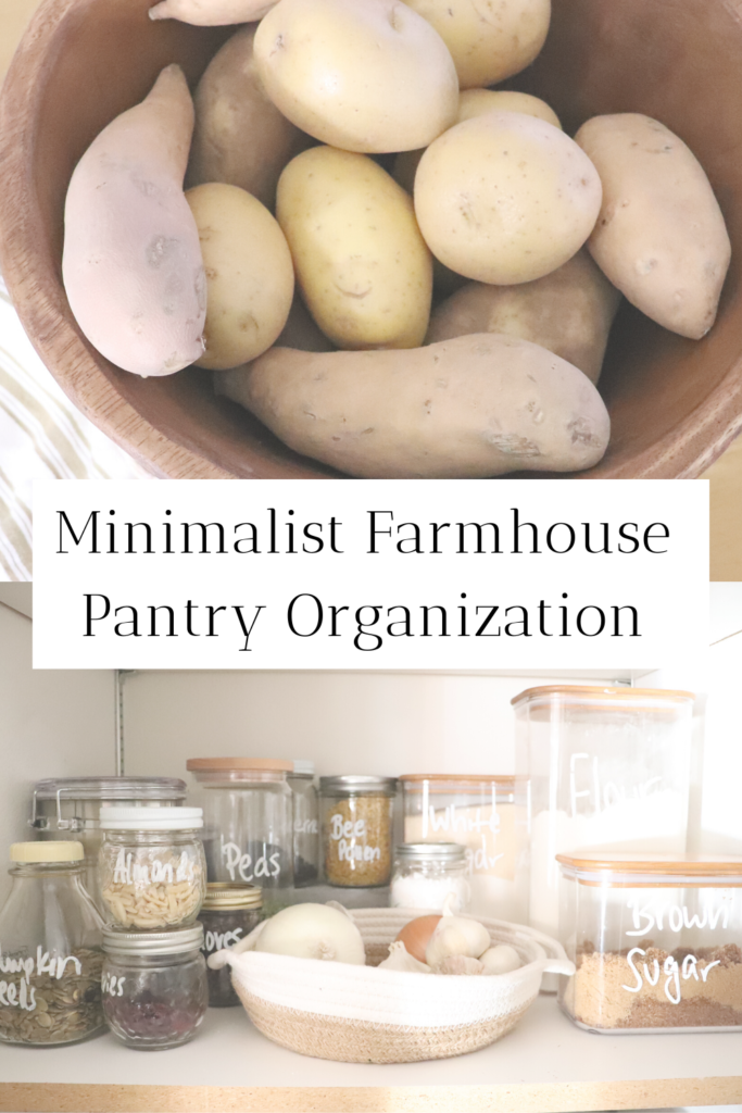 Farmhouse kitchen pantry organization how to organize your kitchen pantry minimalist kitchen pantry organization minimalist farmhouse kitchen simple farmhouse décor simple farmhouse organization modern farmhouse minimalist farmhouse ideas 

#pantryorganization #minimalistfarmhousekitchen #minimalism #kitchenorganization #kitchen #kitchenideas #kitchendecor #farmhousekitchen #farmhouse #farmhouseorganizationideas #howtoorganizeakitchenpantry #foodstorage #homestead #cultivatingahomestead #farmhousestyle #farmlife #farmhousedecor #simplefarmhouse #simple #minimalistfarmhouseideas #minimalistkitchen #organization #findjoy #homedecor #beautifulhome #bhghome #home #minimalisthome #garageshelf #diykitchen #diygarageshelf 