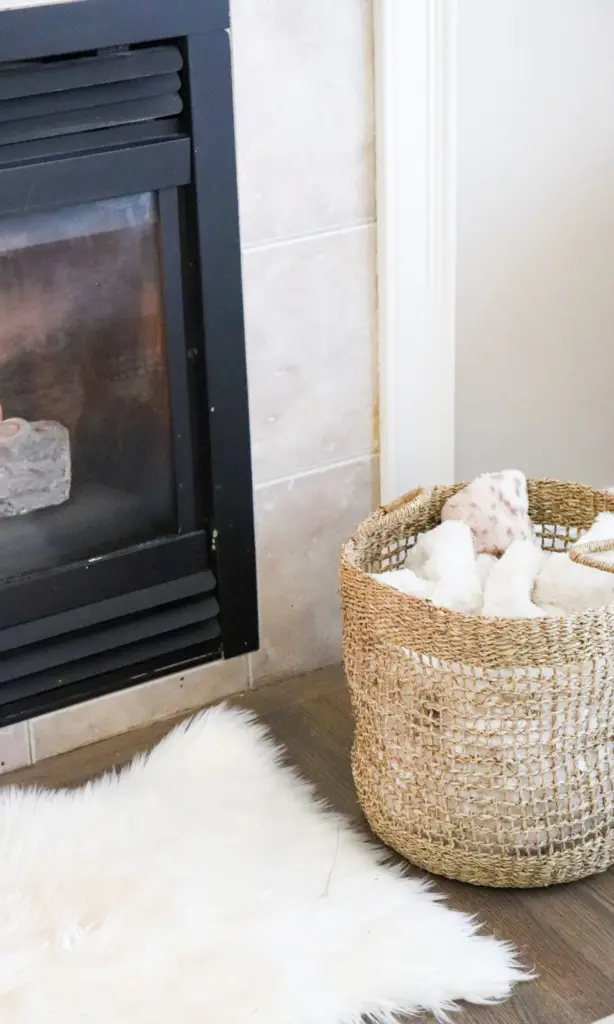 cozy fireplace hygge home beautiful spring touches easy simple