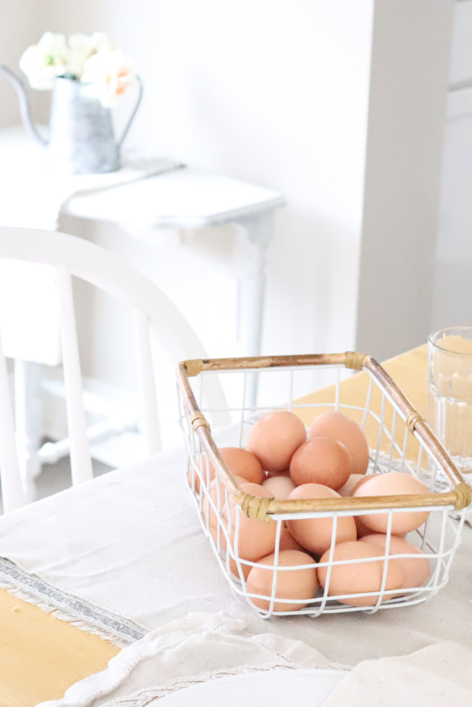 Stovetop Hard boiled eggs for Easter recipe