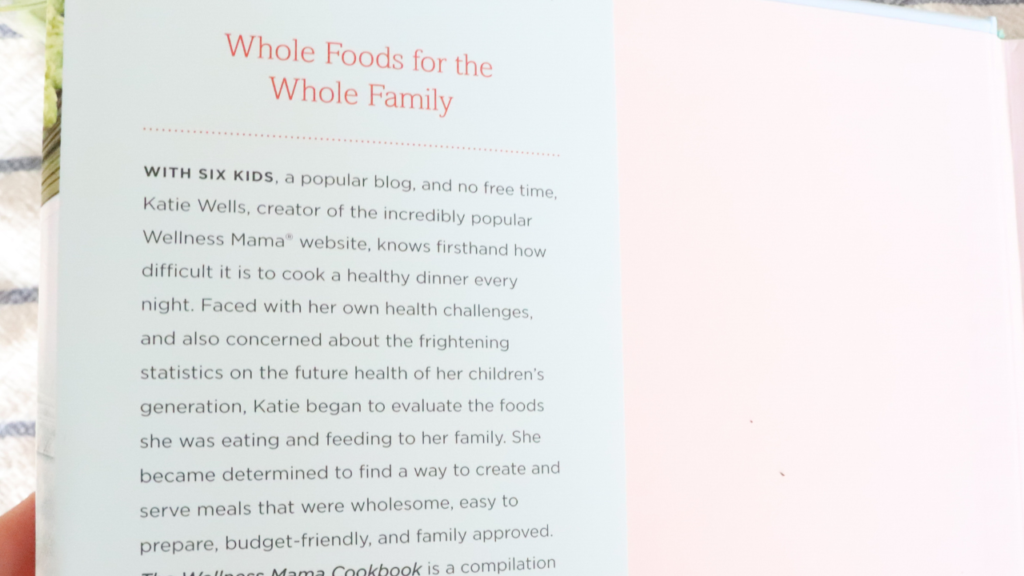 Wellness Mama Cookbook by Katie Wells - healthy recipes cookbook in 2020