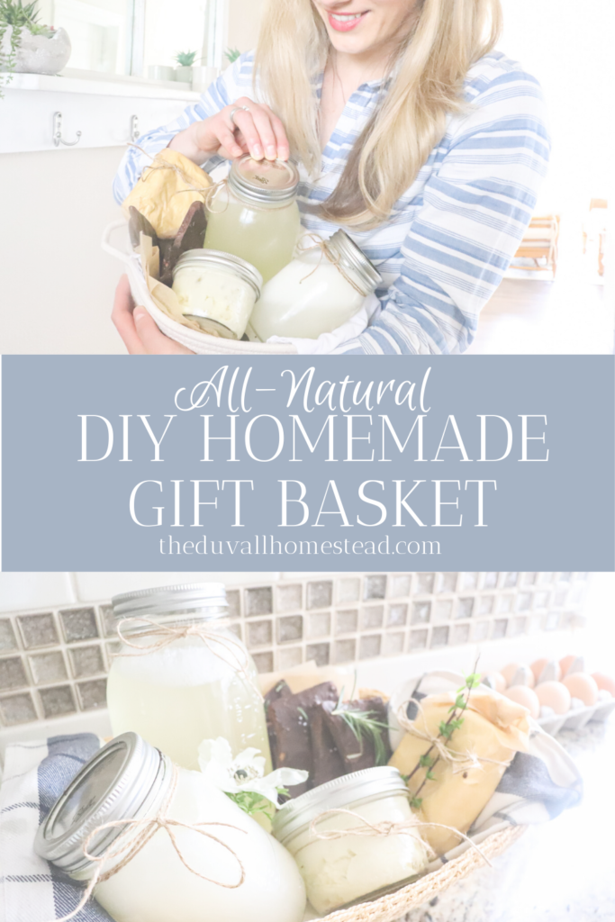 5 All-Natural DIY homemade git basket ideas for your mother, best friend, or even yourself! 

#homestead #farmhouse #diy #giftbasket