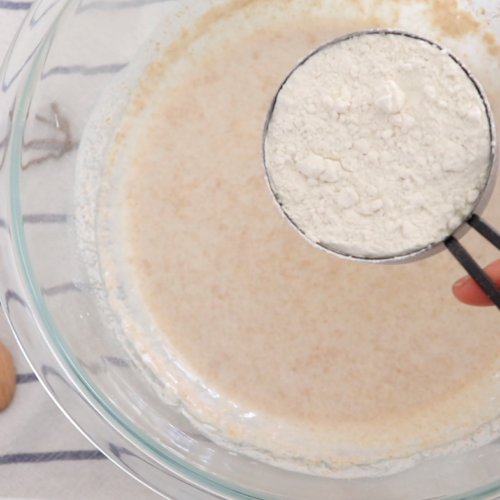 how to make sourdough starter from scratch gut healthy sourdough tutorial easy simple flour and water