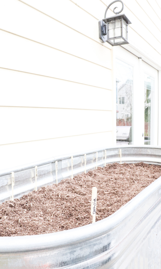 diy trough planter box