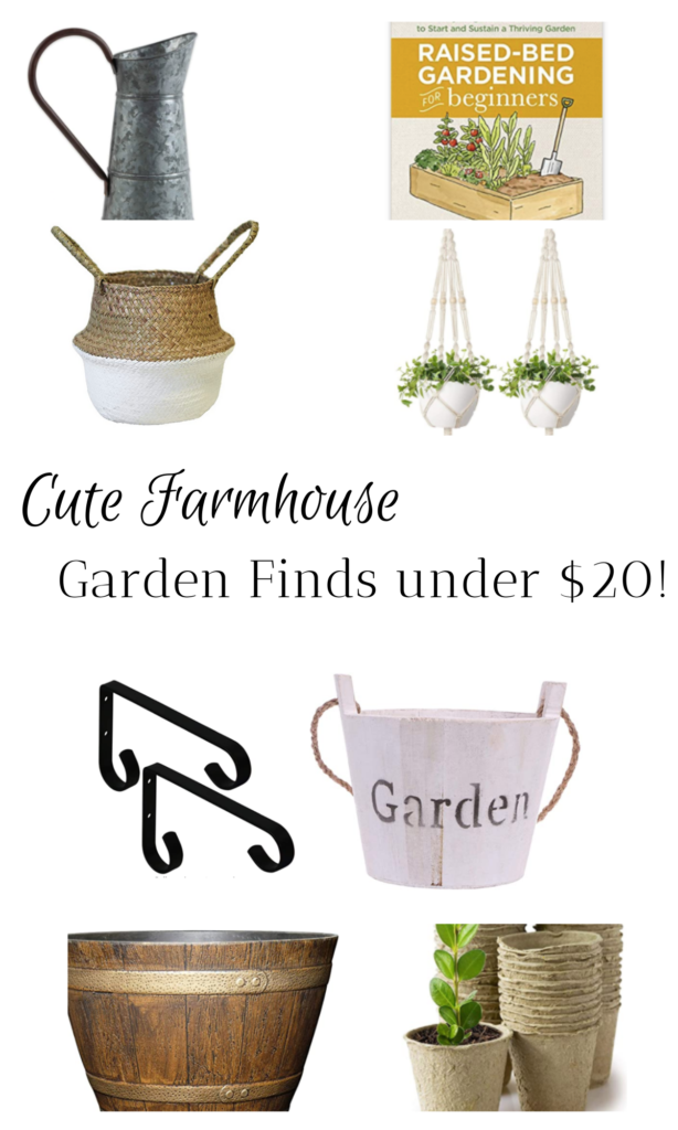 cute farmhouse garden finds under $20

#farmhousefinds #deal #cheap #under20dollars #cheapfarmhousefinds #farmhousegardenfinds #garden #sales #baskets #hooks #amazon #farmhousehomedecor #farmhouseideas