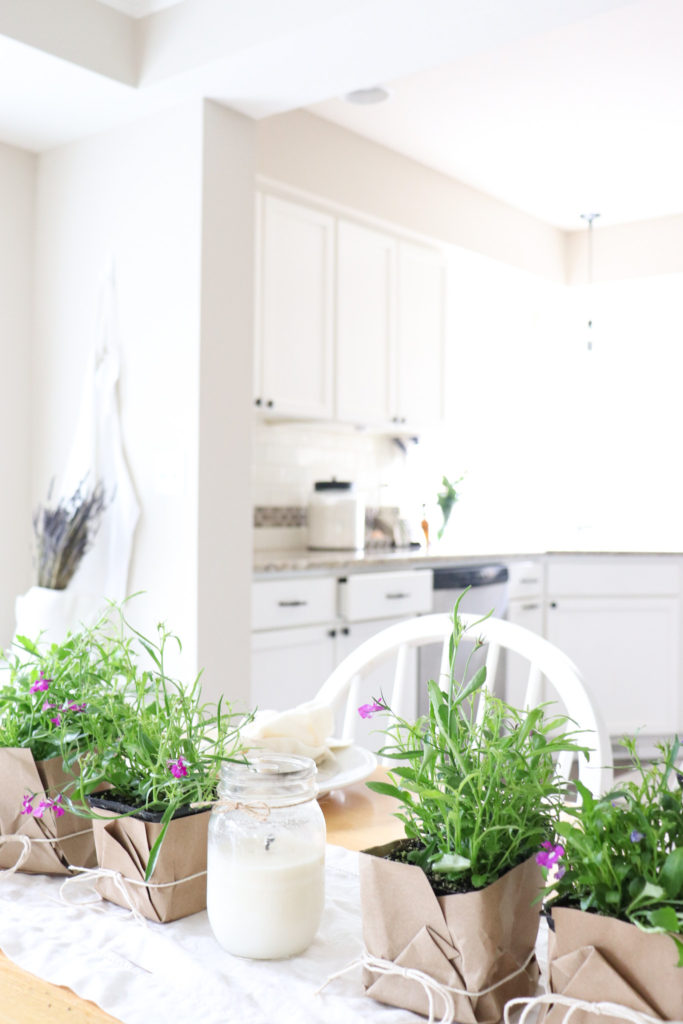 farmhouse table setting idea