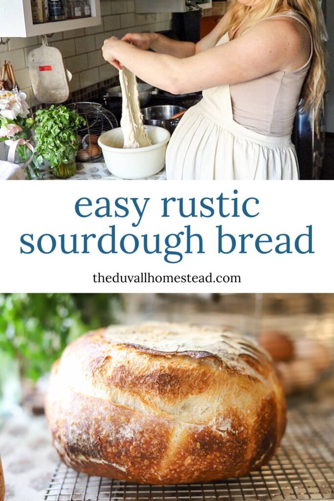 Sourdough bread is a classic boule recipe that is crispy on the outside and soft and chewy on the inside. This sourdough bread recipe using cups is easy to follow and perfect for the beginner sourdough bread maker.