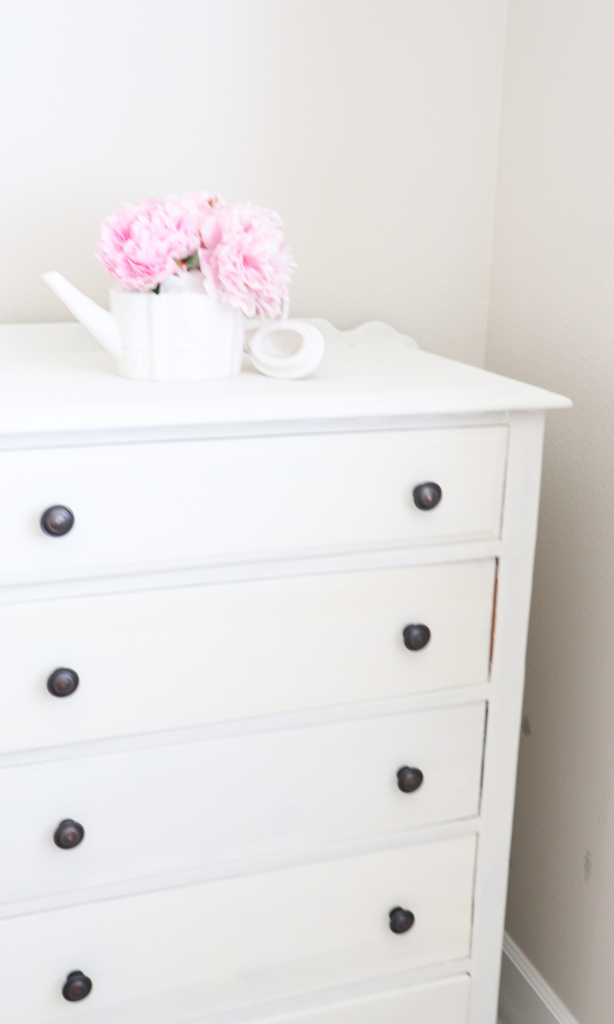 How to refinish an old dresser - just two basic steps and a couple of hours!