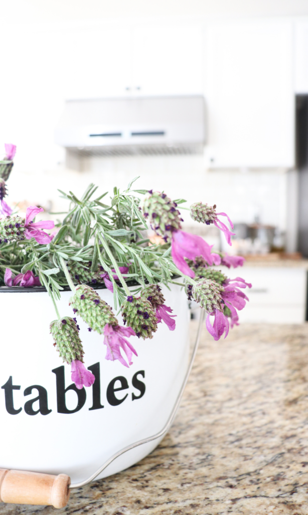 Fresh cut lavender for the kitchen

#lavender #kitchen