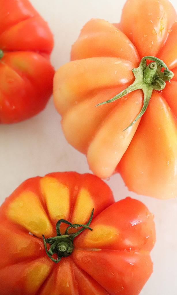 Fresh tomatoes for making soup!