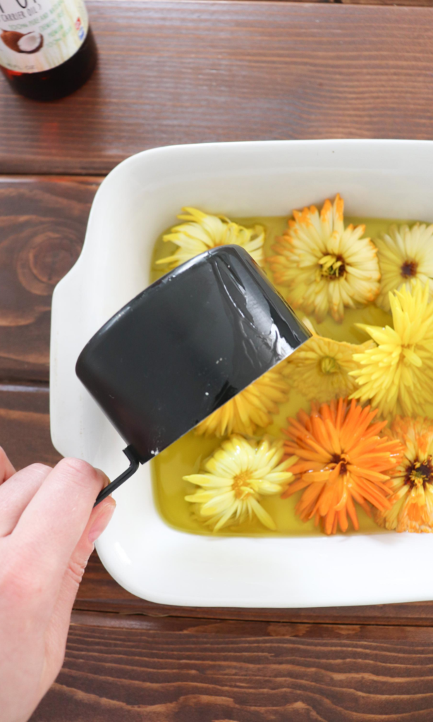 making calendula oil