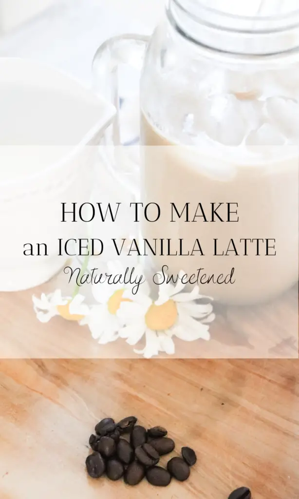 How to make an iced vanilla latte for a hot summer day. Our favorite homemade recipe sweetened with all natural honey!

#latte #homemade #latte #coffee #recipe #howtomakeanicedvanillalatte #howtomakealatte #honey #vanillla #naturallysweetened #healthy #recipes #icedcoffee #frenchpress  #drinks #summer #ideas #food #foodie #yummy