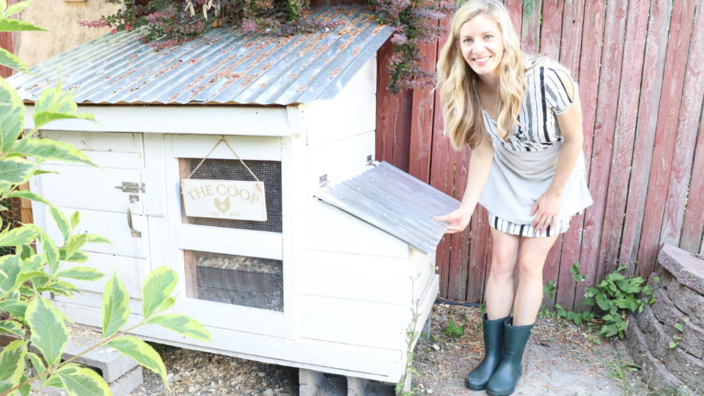 how to build a simple beautiful chicken coop DIY easy small backyard chicken coop