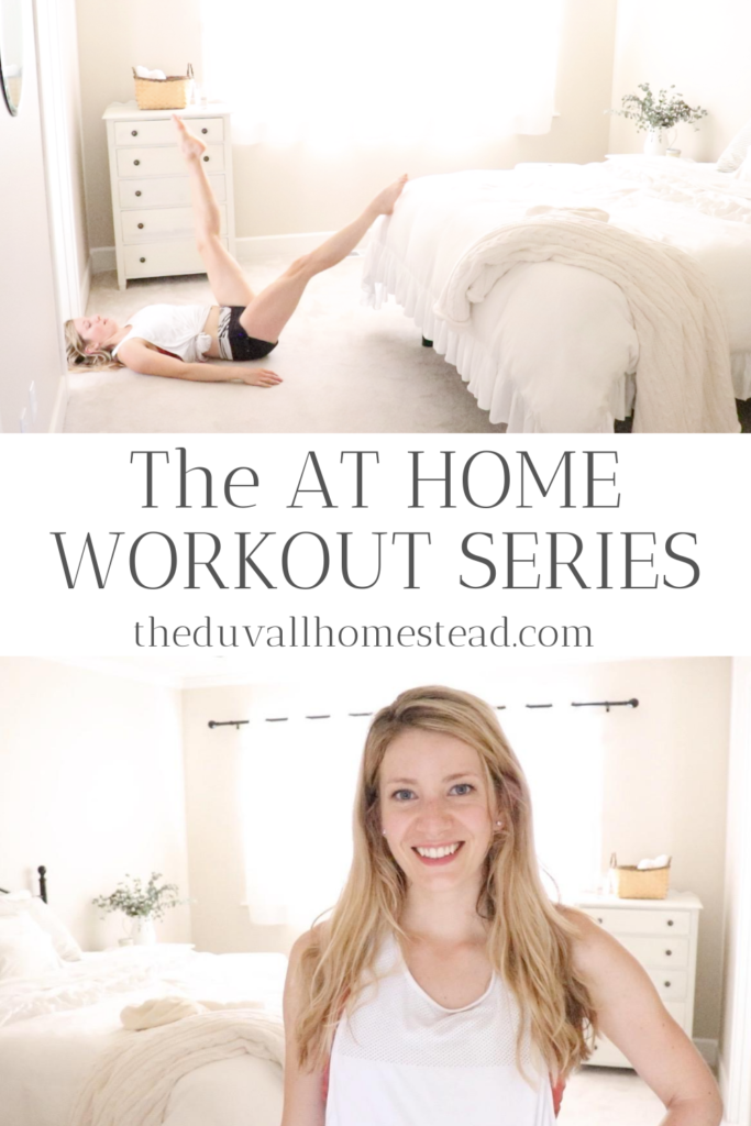 Join the at home workout series on theduvallhomestead.com! Working out at home can be easy with just a few simple steps. I will show you everything you need to do from fitting workouts into your schedule to finding motivation, and then we'll do a 30 minute at-home workout together! See you in the homestead studio.


#athomeworkouts #exercise #homeworkouts #core #strength #cardio #easy #beginner #motivation #inspiration #fun #healthyliving #healthy #healthylifestyle