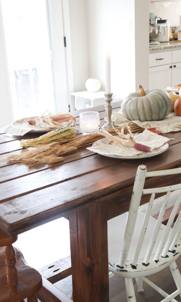 fall tablescape