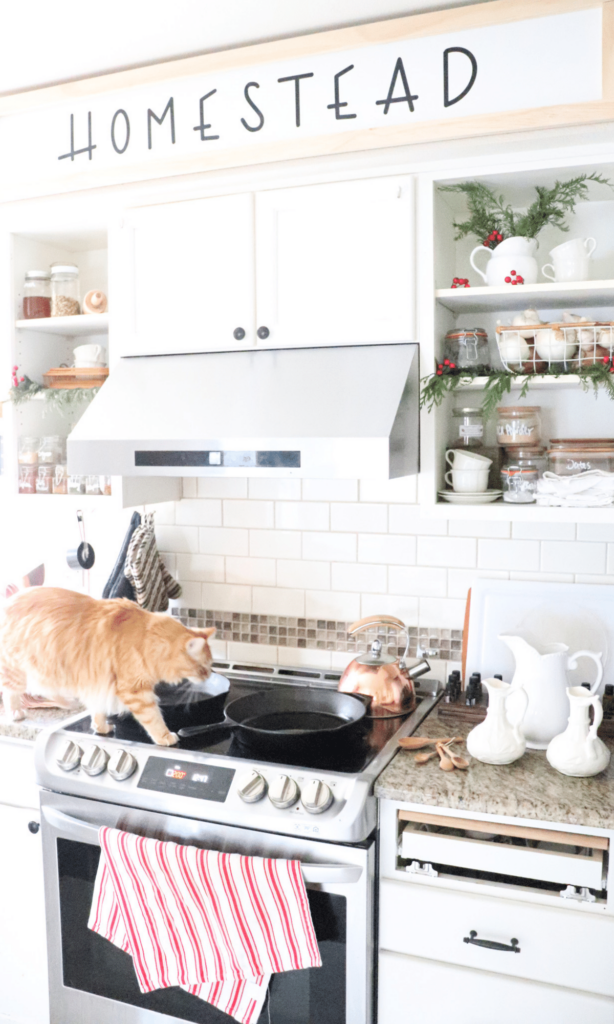 Old World Farmhouse Christmas Kitchen