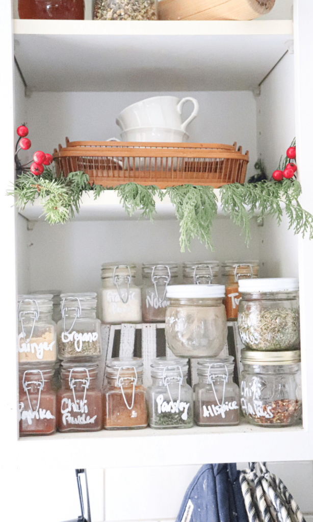 Old World Farmhouse Christmas Kitchen