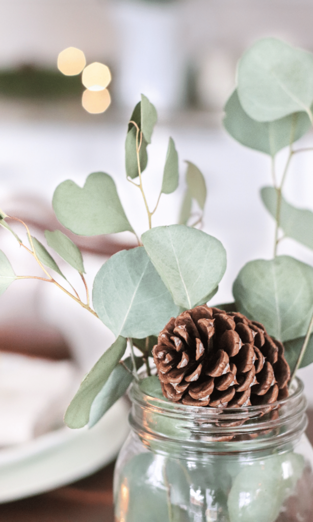 Rustic Farmhouse Christmas Dining Table - The Duvall Homestead