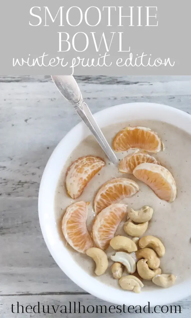 Learn how to make a delicious and healthy smoothie bowl using winter fruits. Savor this pear, banana, and orange smoothie bowl for breakfast or a hearty winter snack. 

#smoothiebowl #smoothiebowls #wintersmoothie #nutribullet #nutribulletrecipes #nutribulletsmoothiebowls #nutribulletideas #breakfastidseas #breakfastrecipes #healthyrecipes #healthyfood #foodie #breakfast #yum #healthy #fruit #vitamins #snack #kidsnackideas #kidbreakfastideas