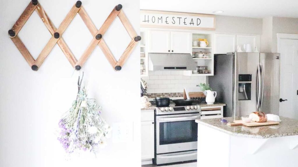 Keeping things simple yet pretty in this minimalist farmhouse home tour