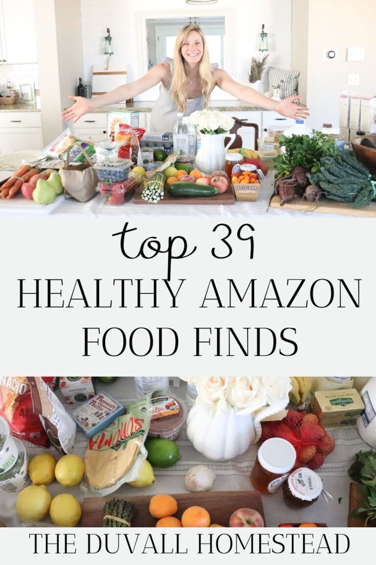 Top 39 Healthy Foods To Buy On Amazon - The Duvall Homestead