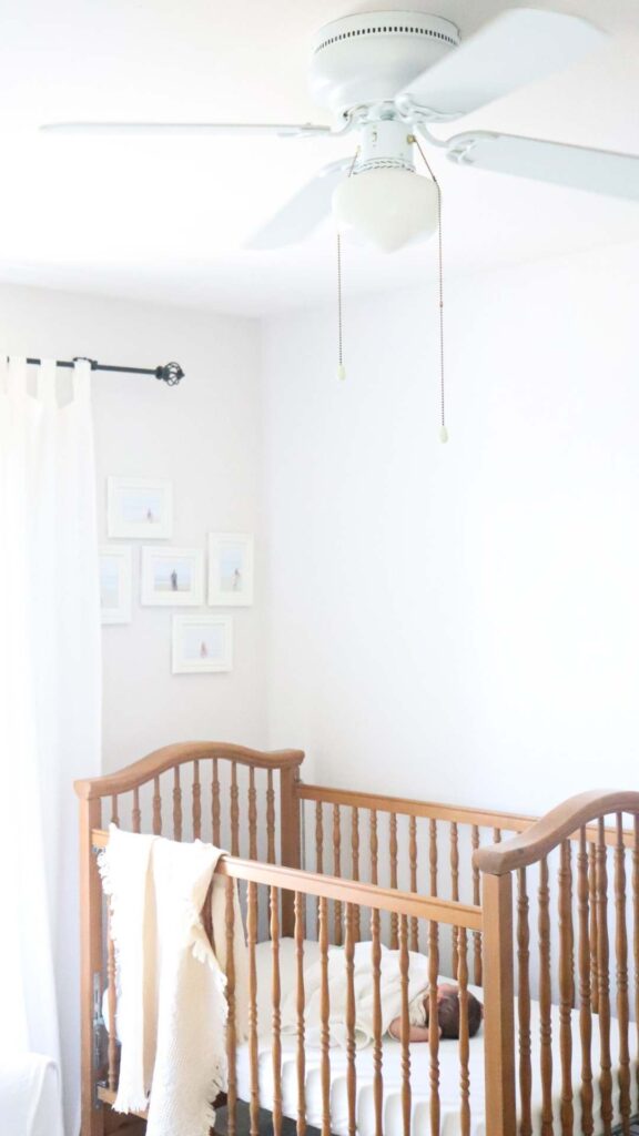 Baby Allison Minimalist Baby Nursery Tour - The Duvall Homestead