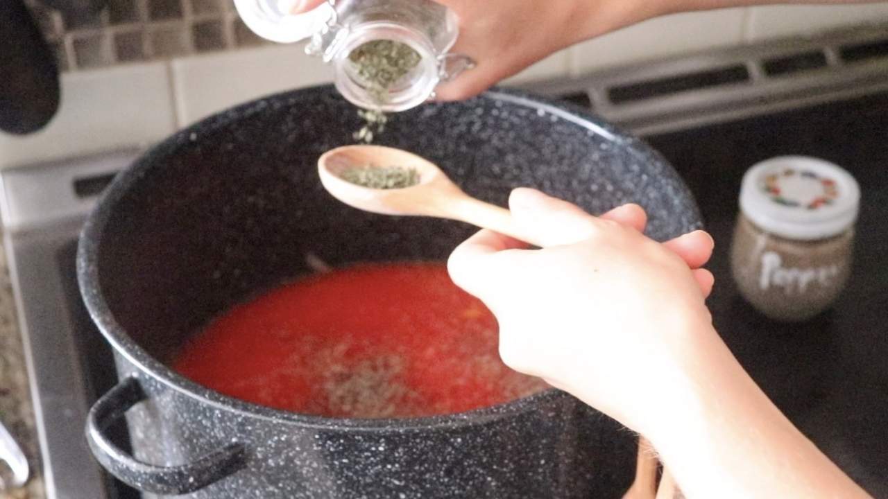 How to Make Tomato Sauce with Fresh Tomatoes - The Duvall Homestead