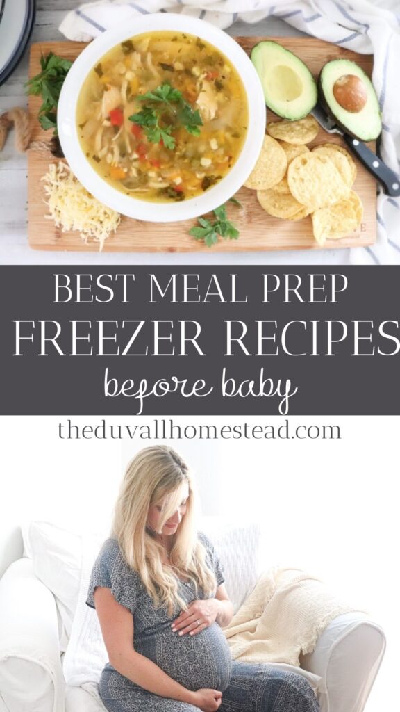 How to Meal Prep before Baby with 5 Healthy Postpartum Freezer