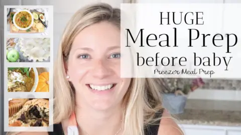 How to Meal Prep before Baby with 5 Healthy Postpartum Freezer Prep ...