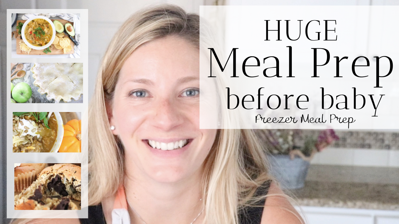 How to Meal Prep before Baby with 5 Healthy Postpartum Freezer