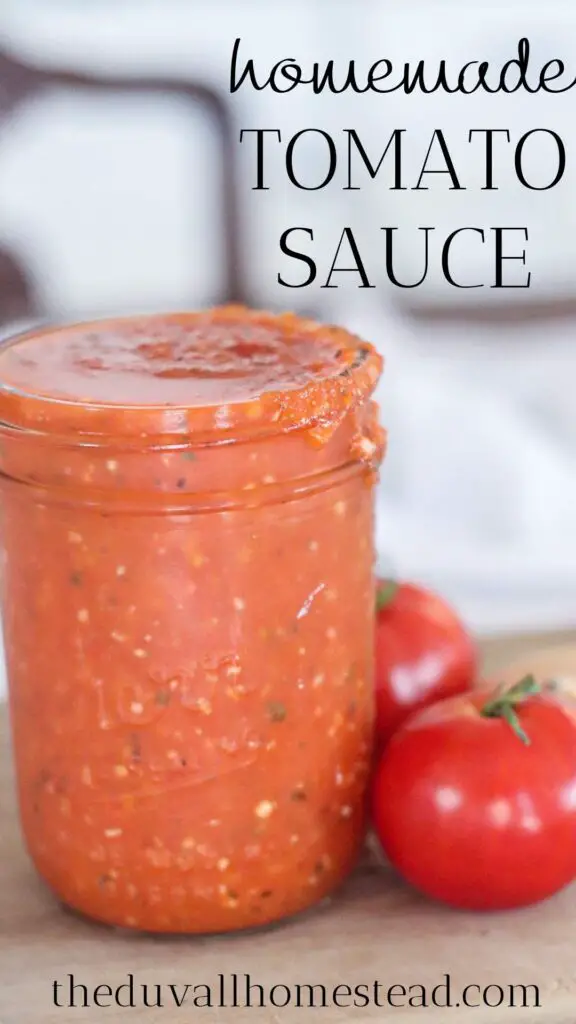 Family-favorite homemade pasta sauce with fresh tomatoes. Freeze for later and enjoy all year long!

#tomatosauce #fresh #tomatoes #freshtomatoes #homemade #dinner #healthy #recipe 