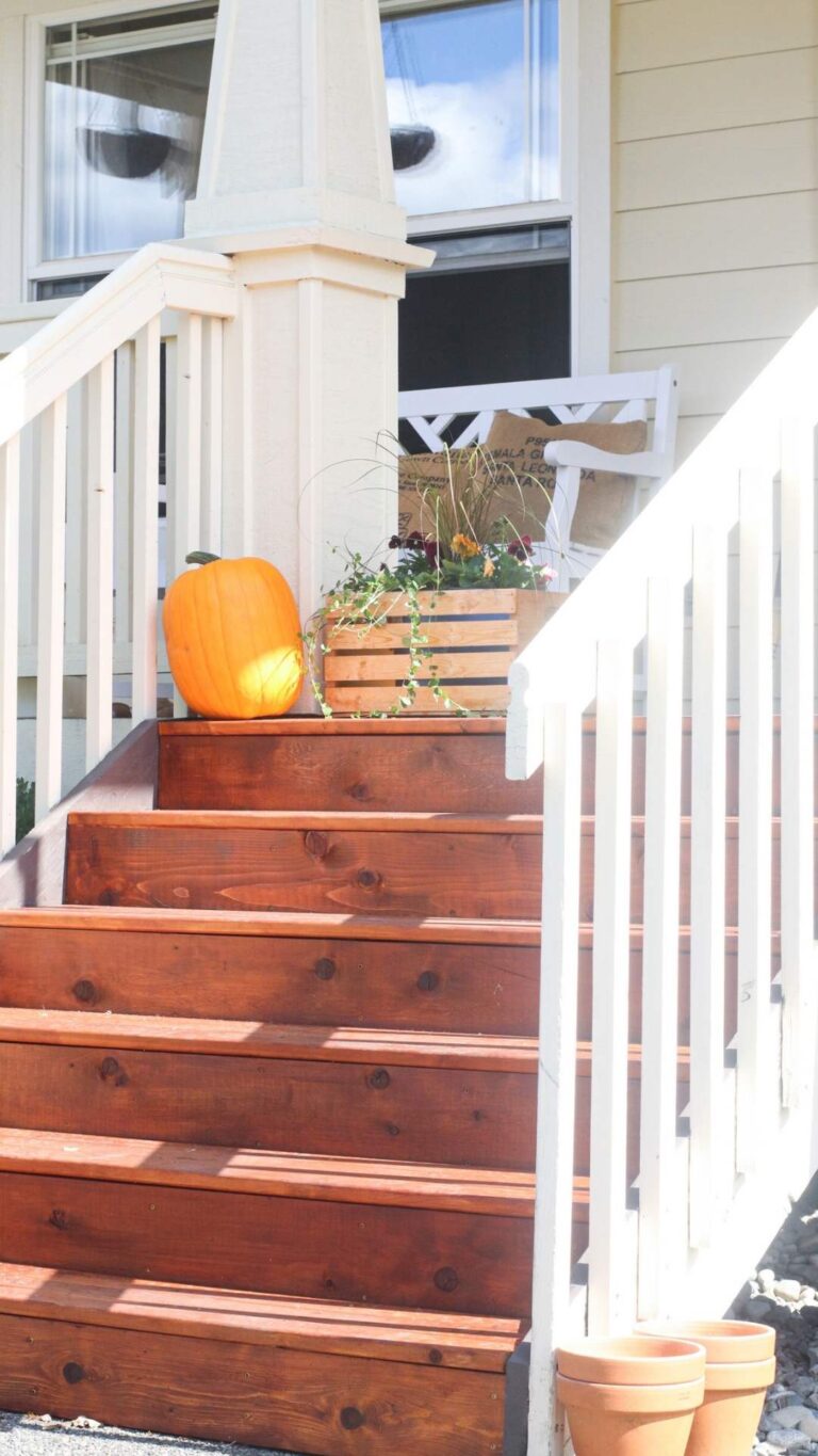How to Build Porch Steps on old Stringers The Duvall Homestead