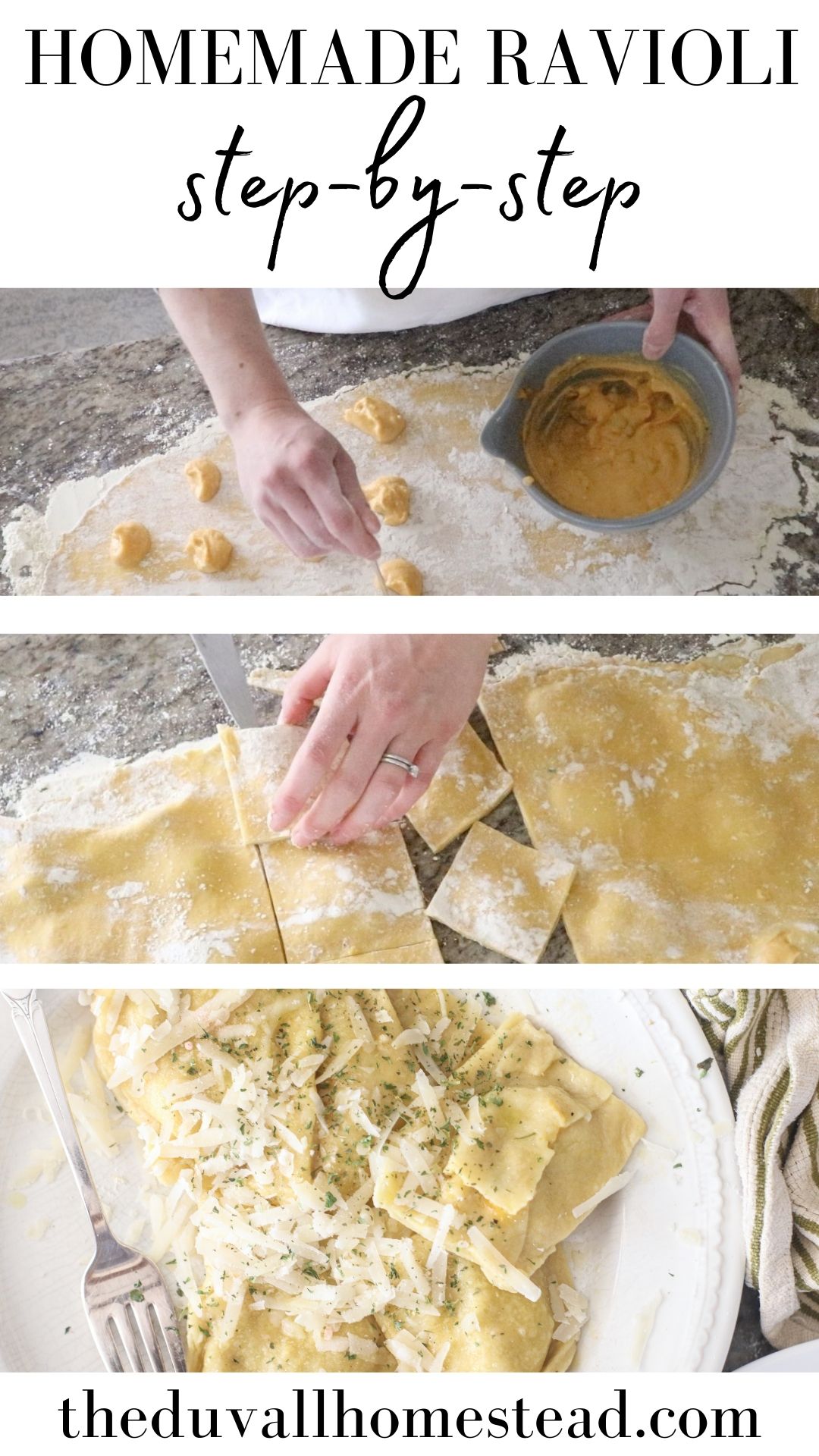 How to Make Ravioli without a Pasta Machine The Duvall Homestead