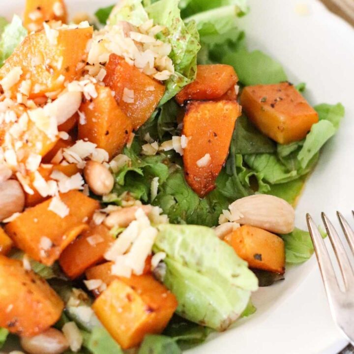 roasted butternut squash salad spiced butternut squash salad recipe