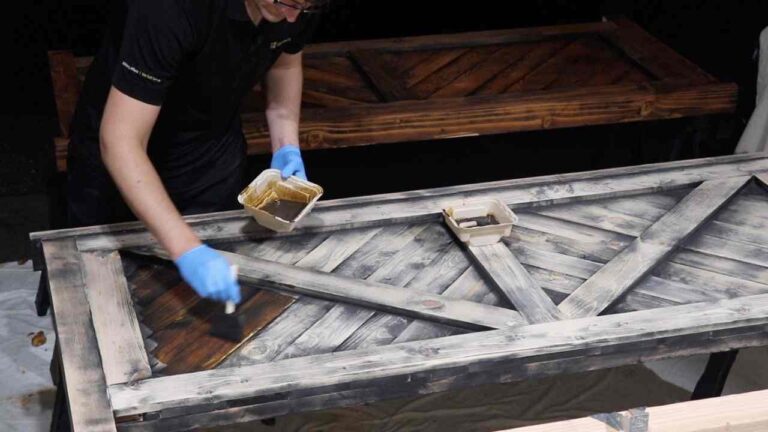 How to Create Rustic Looking Wood DIY - The Duvall Homestead