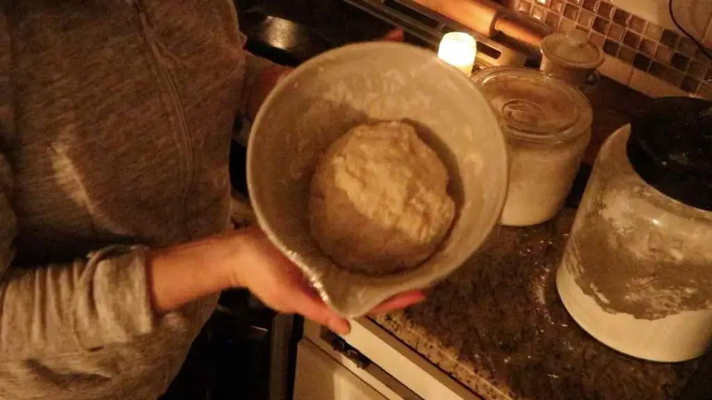 letting the bagel dough sit out overnight