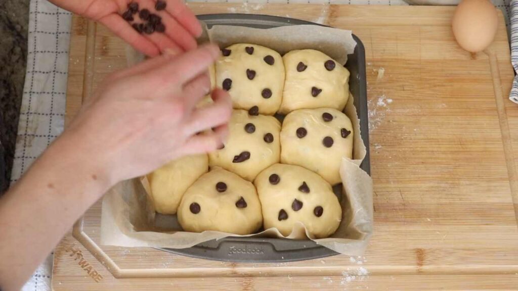 sourdough brioche with chocolate chips easter brunch recipes