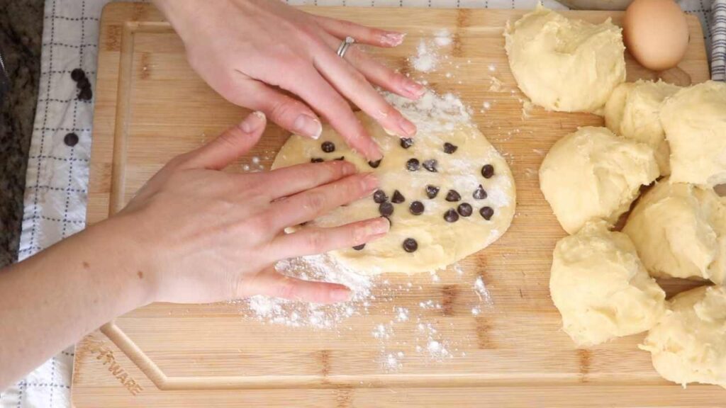 sourdough brioche with chocolate chips easter brunch recipes