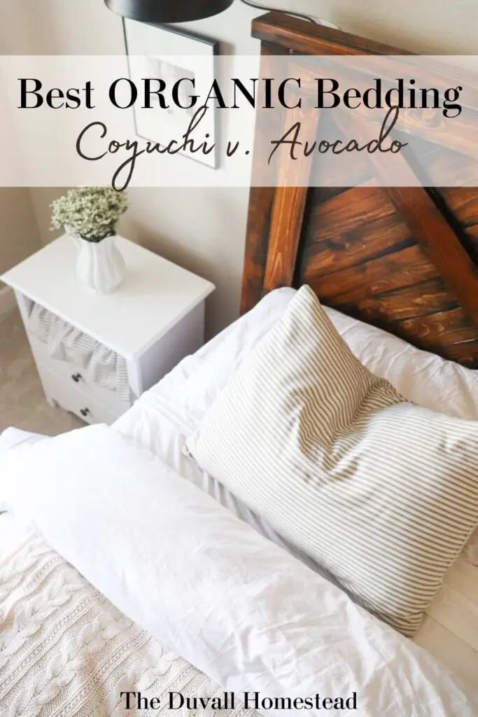 In this post I share our review of the Coyuchi and Avocado organic bedding. After having my first baby, I was looking for the best organic bedding for our bed. 

#organicbedding #coyuchibedding #avocadobedding #avocadoorganic #coyuchi #bedsheets #pillows #duvet #mattress