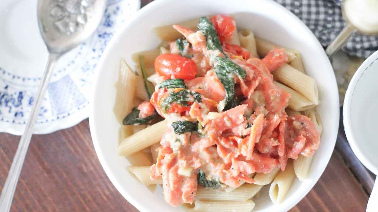 Creamy Smoked Salmon Pasta - The Duvall Homestead