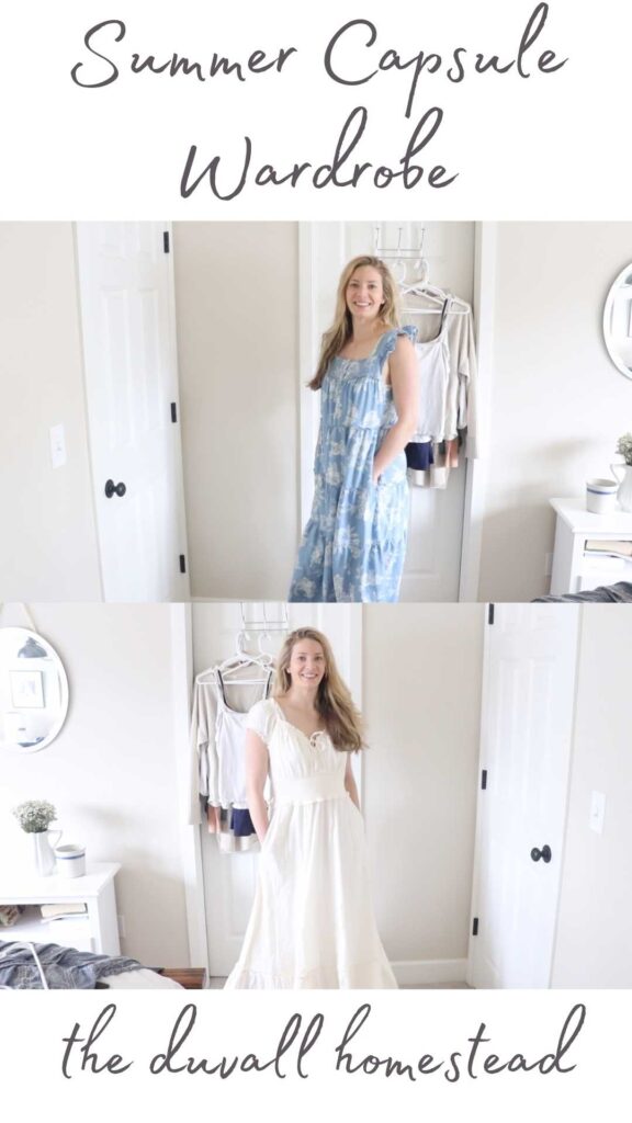 Summer Capsule Wardrobe 2022