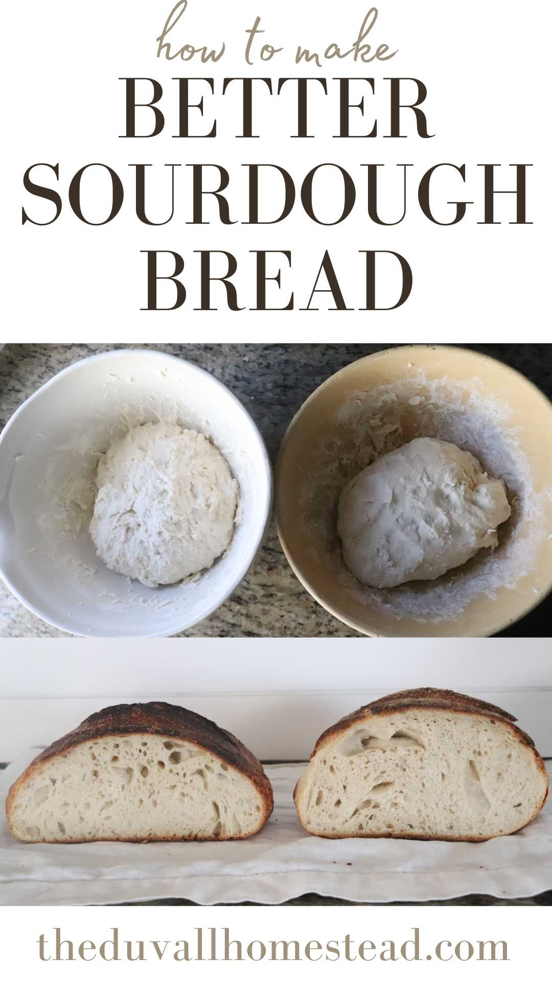 How to Make Better Sourdough Bread - The Duvall Homestead