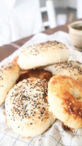 2-sourdough-bagels-homemade-bagels-how-to-make-bagels-with-sourdough-starter-easy-tutorial-cheesy-everything-bagels-homemade-healthy-lunch-recipes
