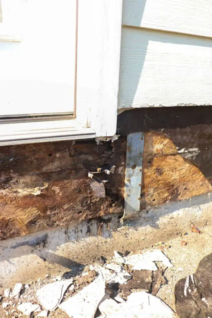 make sure to remove all damaged siding