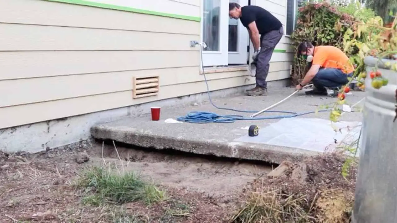 How to Fix Erosion Under Concrete Slab The Duvall Homestead