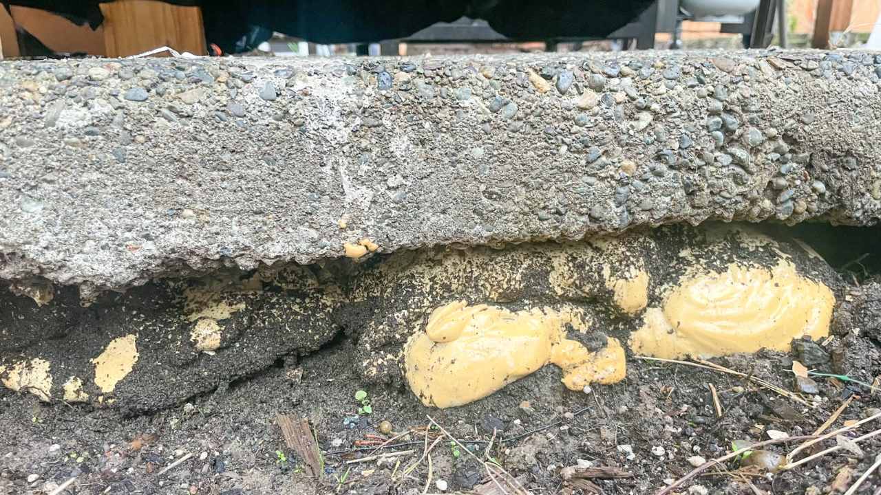 How to Fix Erosion Under Concrete Slab The Duvall Homestead