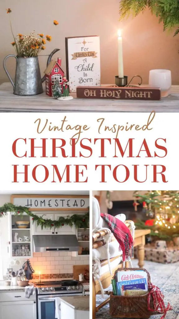A Vintage Inspired Farmhouse Christmas Home Tour

#vintage #christmas #hometour #homedecor #2023 #thrifted #antique #decor #beautiful