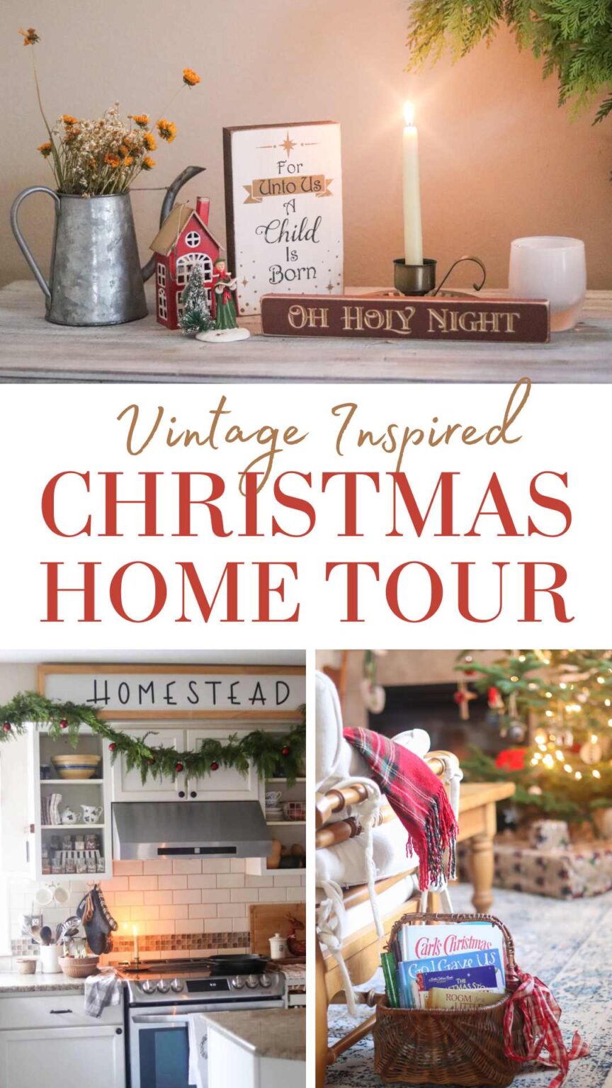 Vintage Inspired Christmas Home Tour - The Duvall Homestead